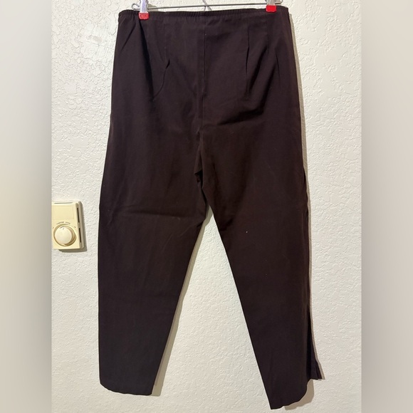 Eileen Fisher Capri Pants in Brown Medium - Picture 2 of 6